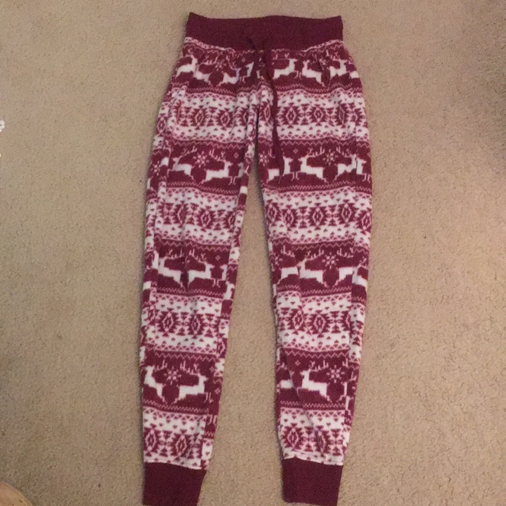 🙌AEROPOSTALE REINDEER CHRISTMAS PJ JOGGERS